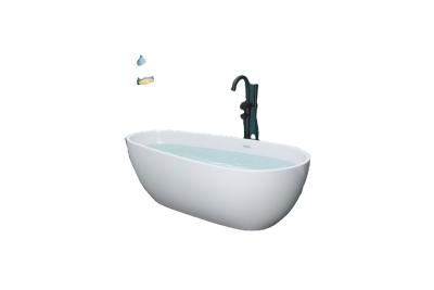 China Free Supplier Free Bathtub Cheap Prices Acrylic Bath Tub for sale