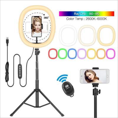 China ABS+PC Oldshark With Usb Interface Live Youtube Video Makeup Aro Luz Led Light RGB Live Stream Led Ring Light for sale