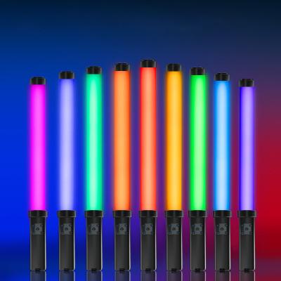 China Portable RGB Colorful 360 Photo Usb Rechargeable Fill Lamp Led Photography Wand Live Stream Video Wand Light Handheld Tube Stick 505*135*38mm for sale