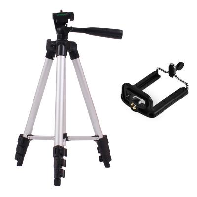 China Wholesale Portable Flexible 3 In 1 Lightweight Aluminum Camera Tripod 3110 Tripod Stand With Bag And U Cut Stand Cell Phone Tripod for sale