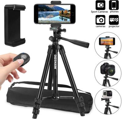 China OldShark Portable Flexible Camera Tripod Stand, Phone Holder Tripod, Compact Light Video Vlog Blogging Stand with Quick Dish 360 Panorama for sale