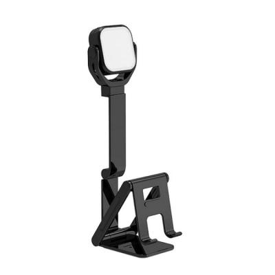 China Wholesale Adjustable Led Mobile Phone 46 2000k-5000k Folding Stand Fill Light For Live Photo Shooting Filling Light Stand for sale