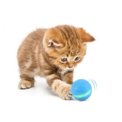 China High Quality Stocked New Design For Cat And Dog Toy Balls Usb Charging Smart Interactive Pet Toy Balls New Pet Toys for sale