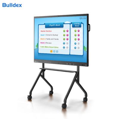 China Cheap Desk Panel 55 65 75 86 Smart Panel 100 Inch LCD Interactive Display TV 20 Point Touch Screen Infrared Whiteboard for sale