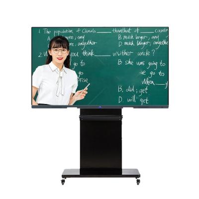 China Desk Panel 55 Inch Led Digital Smart Monitor Interactive Whiteboard All In One Touch Screen Pc for sale