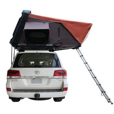 China ABS Shell Extended Type Car Roof 3-4 Camper Trailer 4x4 Hard Roof Top Rack Waterproof Tent For 3 Person for sale