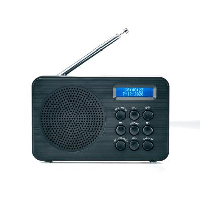 China PROFESSIONAL Portable DAB+ FM Alarm Clock Radio with 4x AA Battery Powering for Home Use for sale