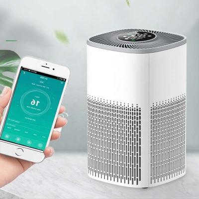 China Wifi Shenzhen OEM Smart Sensor Wifi Hepa Filter Home Air Purifier For Kids Pets for sale