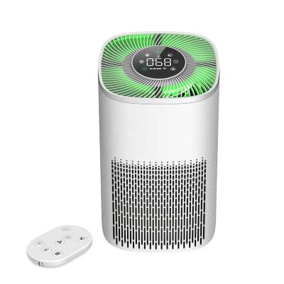 China Humidify 2021 best-selling smart wifi air purifier with air quality light air purifier for sale