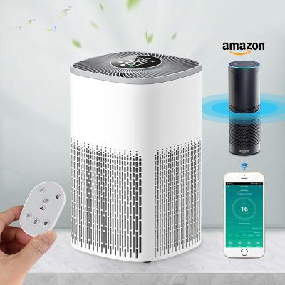 China Humidify Electrostatic Home Air Filter Small Cheap Air Purifier For Smoke for sale