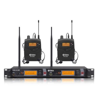 China Headset Microphone Debra Audio ER-2040 UHF In-Ear Wireless Monitor System, 150M Range Of Receiving Distance,For Multi-Person Stage Performances. for sale