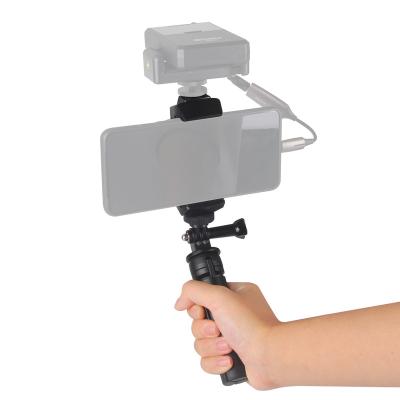 China Headset Microphone Handheld Gimbal Flexible Selfie Stick Holder Stand Mini Lightweight Portable cold boots for Ipad Smartphone Live broadcast for sale