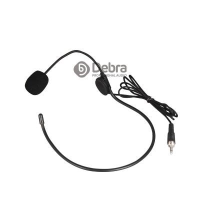 China Debra Audio Portable 3.5mm Headset Microphone Wireless Microphone Ear-worn Condenser MIC For Wireless Transmitter Waist Bag Speech Teaching for sale