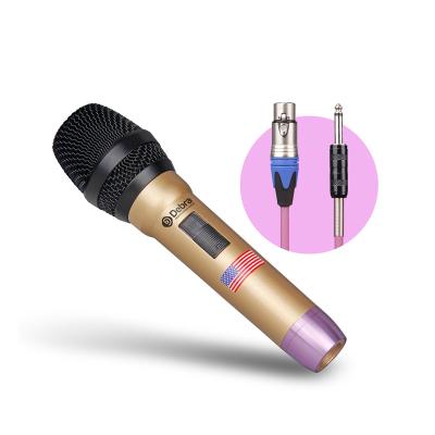 China Microphone Debra Audio DH-58S Handheld Good Quality Cable Handheld Vocal Microphone For Professional Performance Karaoke Speech for sale