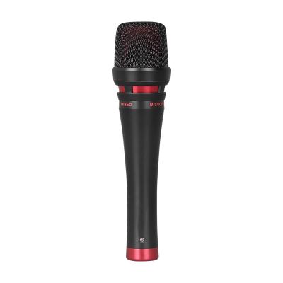 China Handheld Microphone Debra Audio High Quality DH-55 Wired Microphone Handheld/Dynamic Vocal Condenser For KTV Live Broadcast Karaoke for sale