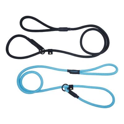 China Sustainable Adjustable Dog Pet Rope Products Slip Leash Lead Training Collar for sale