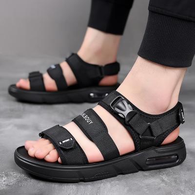 China Customized Lightweight Logo Sandals Men's Summer Leisure Sports Beach Wear Non-slip Outdoor Summer Sandals Breathable Personalized Tide for sale