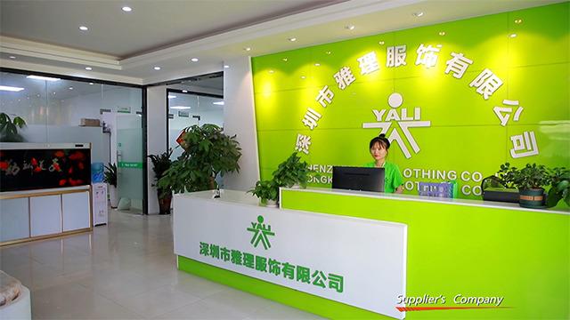 Verified China supplier - Shenzhen Yali Clothing Co., Ltd.