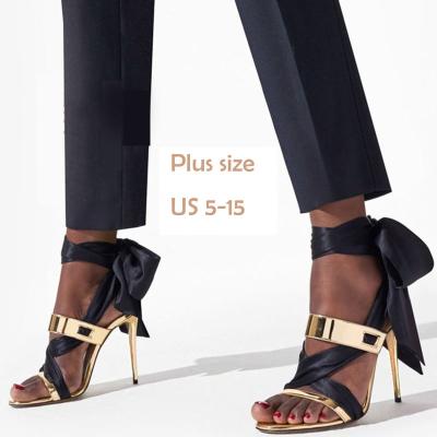 China Wholesale Lightweight Plus Size For Custom Ladies Tall Women Shoes Heeled Sandals Heels High Heels Shoes For Women for sale