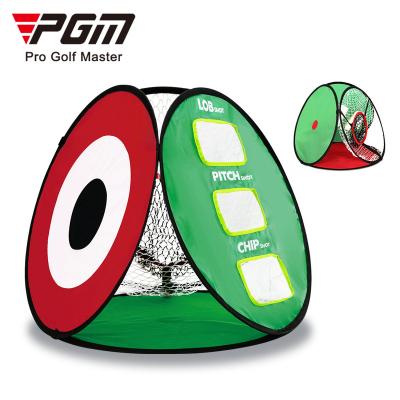 China Chipping Practice PGM LXW021 Golf Net Chipping Net Pop Up Golf Chip Net With 3 Sides 3 Ball for sale