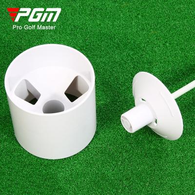 China PGM DB001 Mini Plastic Golf Hole Cup Training Aid Golf Putting Cup and Flag DB001 for sale