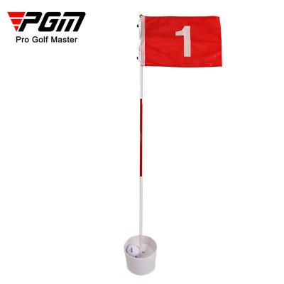 China Practice Golf Putting Other PGM DB003 Golf Products Golf Putting Cup Practice Putting Cup And Golf Hole Flag for sale