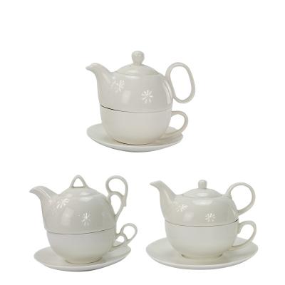 China Viable Classic Chinese Bulk Royal Porcelain Turkish Tea Set in Single Person Afternoon Tea Set for sale