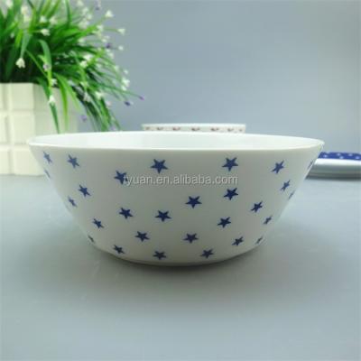 China Sustainable Wholesale Vietnam Ceramic Mixing Bowl Korean White Porcelain Bowl for sale