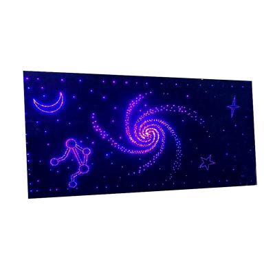 China Modern Ceiling Decorative Star Panel Sky Twinkle Light Disco Ceiling Lamp for sale