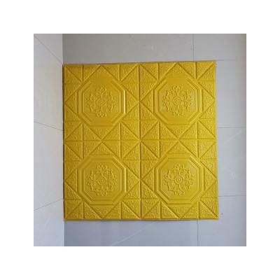 China Contemporary hot sale brick background wall panel decorative 3d wallpaper self adhesive peelable wall sticker for sale