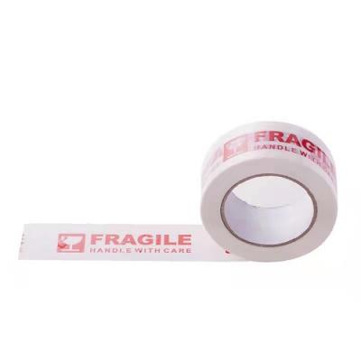 China Waterproof Custom Printed Packing Sealing Cardboard Fragile Packing Tape Shipping Tape for sale