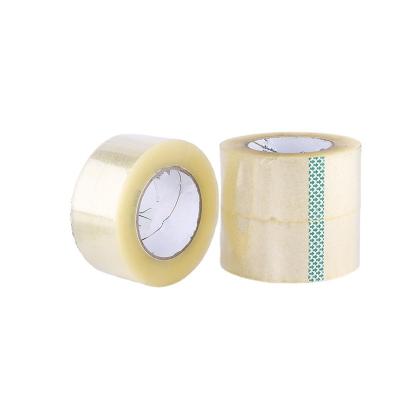 China Wholesale Single Sided ANTISTATIC No Printing Transparent BOPP Gum Tape for sale