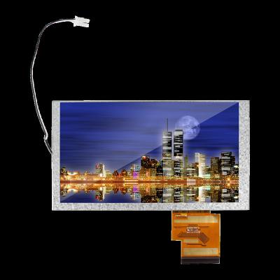 China 6.2inch 800*480 TFT LCD Module Panel TTL Industrial Wide Viewing Angle Automotive Display Screen 6.2 inch for sale