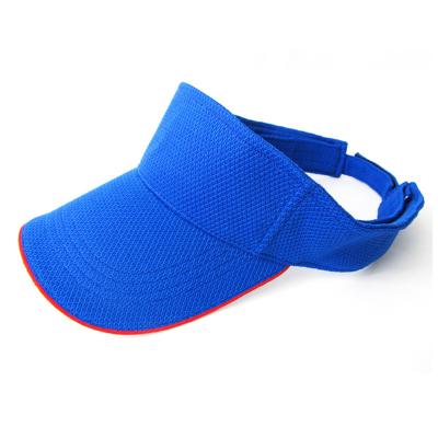 China Breathable Character Mesh Tennis And Golf Hat Fashion Sports Sun Visor Hat for sale