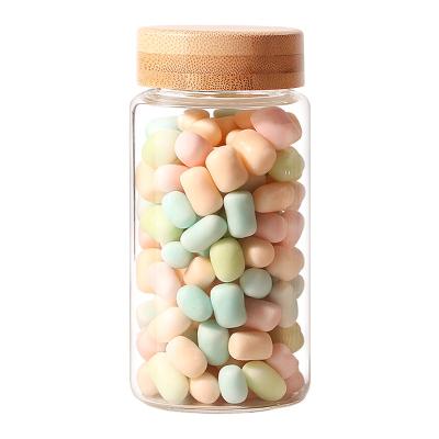 China Freshness Preservation Premium Quality Glass Storage Jar With Wooden Lid And Tap For Fruit Jar Glass Container Glass Jars for sale