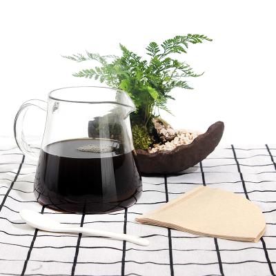 China New Sustainable Coffee Accessories Stainless Steel Hot Slice Glass Jar for sale