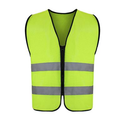 China Professional High Visibility Manufacturer Cheap Mesh High Visibility Reversible Reflective Vest Logo for sale