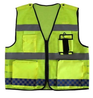 China High Reflective Professional Cheap Traffic Manufacture Visibility Safety Safety Reflective Vest for sale