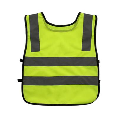 China Low Price New High Visibility Polyester Reflective Type Kids Safety Reflective Vest for sale