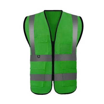 China High Visibility Reflective High Visibility Special Logo Traffic Vest With Reflective Stripe for sale