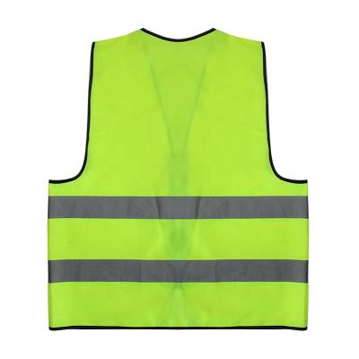 China High Visibility Reflective Function Economic Various Custom Design 2 Stripes Reflective Vest for sale