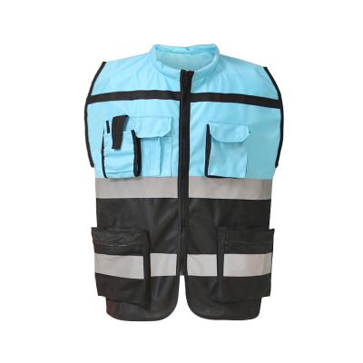 China High Visibility Polyester Sport Safety Vest High Reflective Reflective Good Quality Reflective Safety Customized Logo Customized Logo for sale