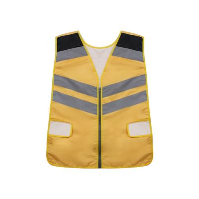 China High Visibility Low Reflective Price Guaranteed Quality City Management Safety Reflective Vest Customized Color Working Logo for sale