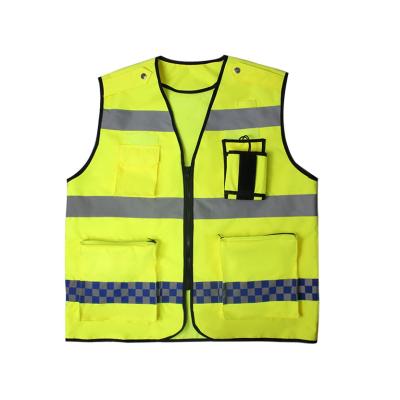 China High Visibility Reflective Professional Manufacture Cheap Rain Jacket Waterproof Reflective Vest for sale