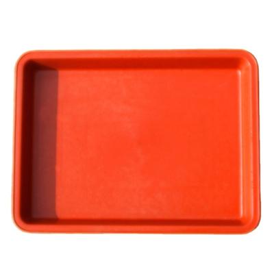 China PP resin plastic tray water tray simple thickened ground rectangular base to prevent the leakage of flower pots flower pots 1/2 for sale