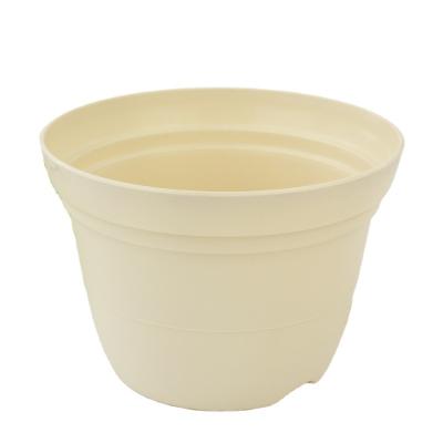 China Durable Flower Pots Cheap Round Flower Pot With Holes At The Bottom Of Good Air Permeability for sale