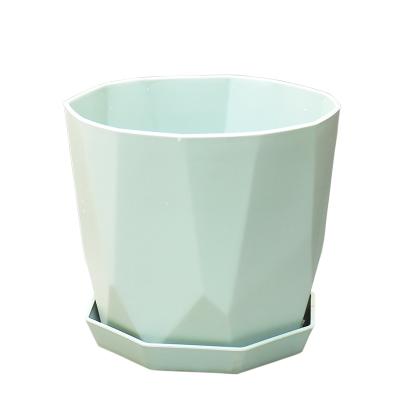 China Modern Nordic simple creative resin gallon flowerpot thickened plastic to imitate ceramic table green plants succulent basin for sale