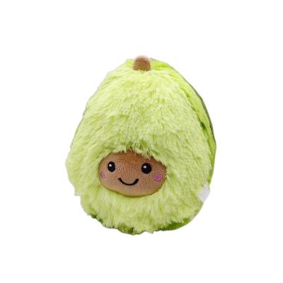 China Wholesale good quality cartoon soft cute design kawaii cute fun plushie sit fruit avocado stuffed cushion for sale