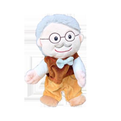 China Educational Plush Human Toys Puppet Plush PP Cotton Material Hand Story Stuffed Puppet Doll Toy for sale