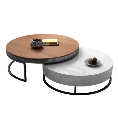 China Adjustable (other) round coffee table, living room furniture, minimalist coffee table for sale